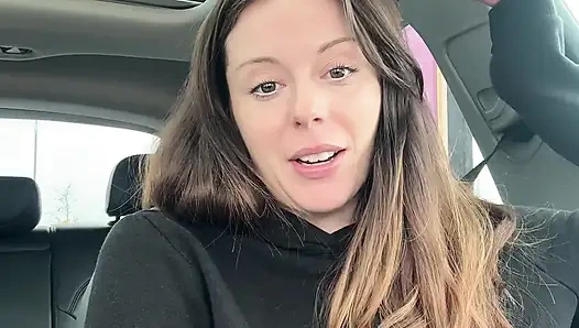 Kanadisches hottie kommt in die fahrt durch!