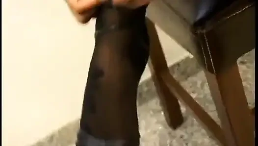 Adegan bts cewek kulit hitam suka berpose, berbicara dan beberapa hal lesbian nakal - di belakang layar