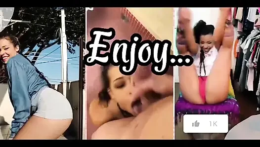 Büyük amcıklı ateşli latin bacakları sallayana kadar boşalıyor