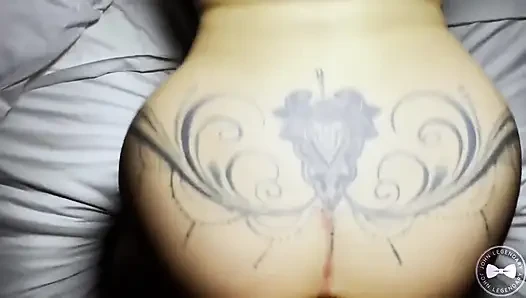 Betrügende vollbusige PAWg wird gefickt und mit bbc-creampie gefüllt