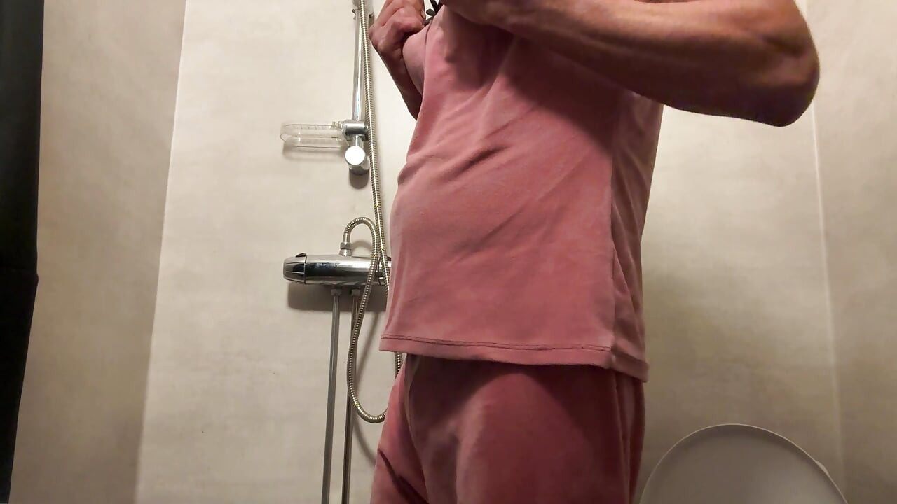 Crossdresser teasing