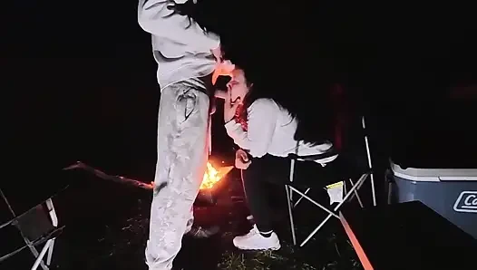 Wife Sneaky Public Campsite Sex