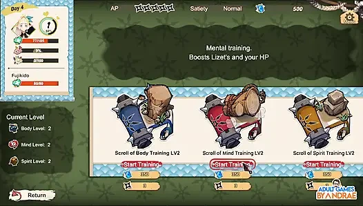 Melarikan diri, peri ninjaku! Gameplay 3d bagian 2 - latihan dan eksplorasi lizet dimulai