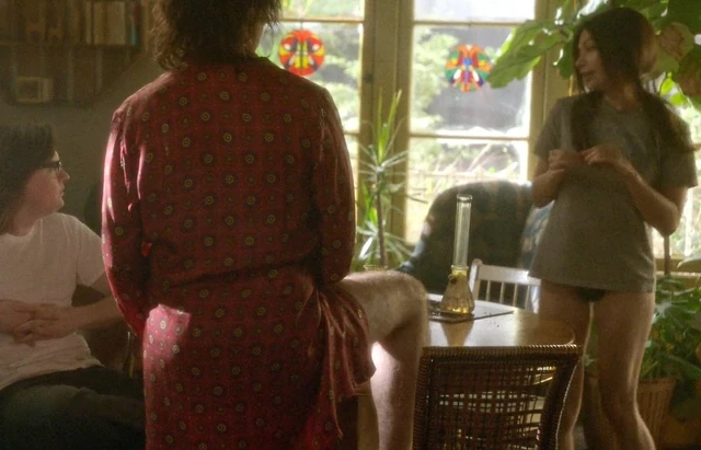 Ginger Gonzaga Nude Butt And Bush In I am Dying Up Here
