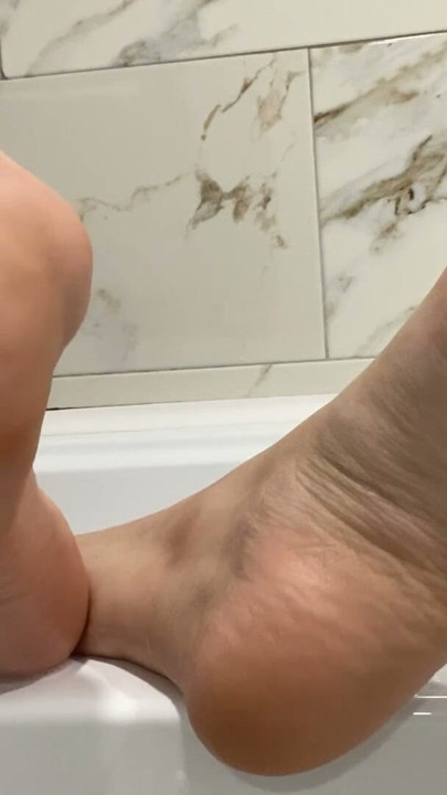 Wet Bare Feet Long Toes Fantasy | Clip 1