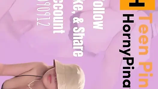 Gadis remaja pinay dientot sama pacar teman sekamarnya