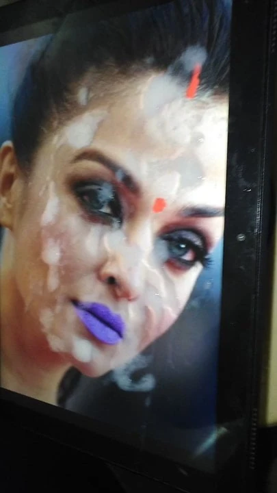 Aishwarya rai cum tribute horny aishu bhabhi cum plastered