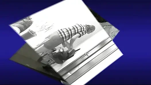 Pizza delivery guy brought pizza His met by naked owner sexy blonde MILF without panties and bra. Shower. Ass mature Tits Pussy