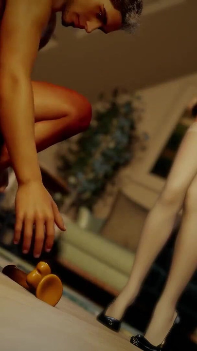 Ellie Got Cot Riding a Dildo | Clip 2