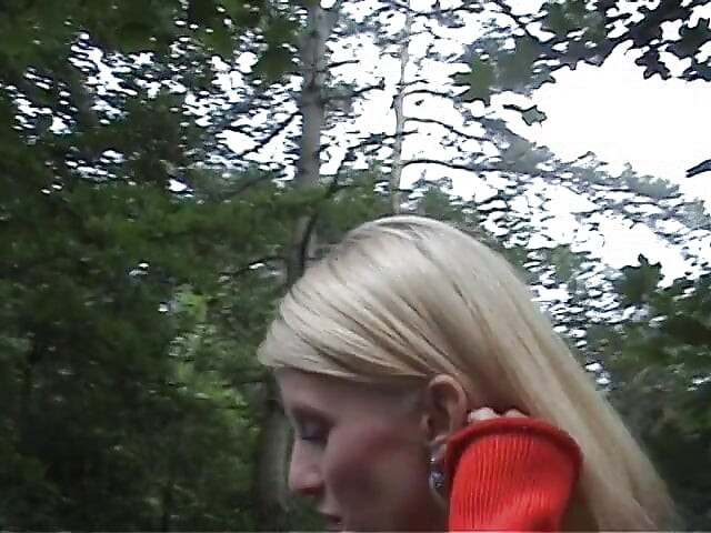 European teen picked up and fucked on the side of the road