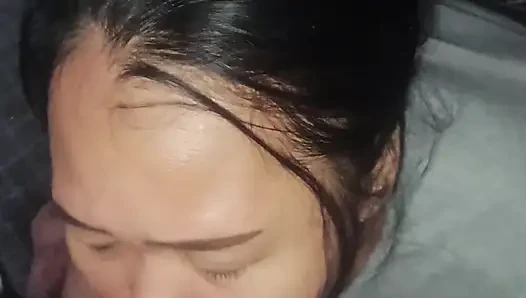 Suck the cock everywhere so it comes out of your mouth