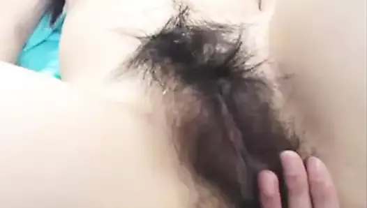 Sex hairy Chinese pussy