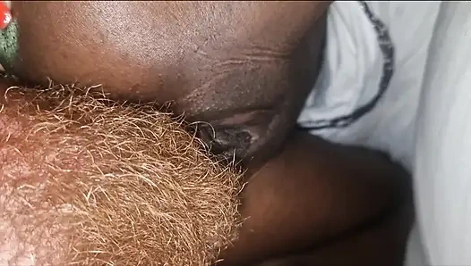 How to Calm Down Your Ebony Stepsister - Asslicking!