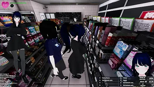 Secret flasher manaka +18