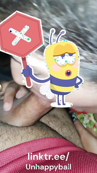 Sana blew her husband's dick, and her sperm in her hands...