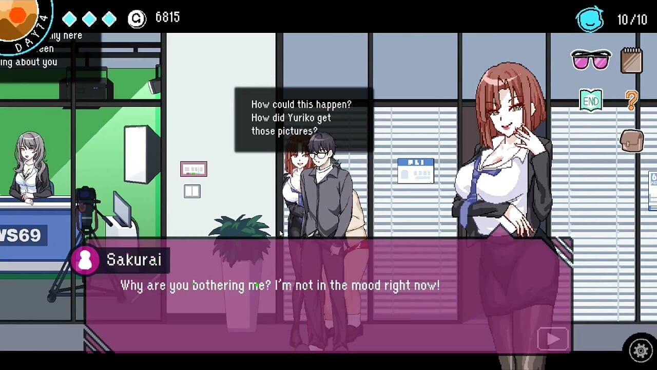 Hentai Game - TV Station Hentai Sex Scenes (TV Anchor, Bus Stop Lady, and Office Clerk Heroines) - The Censor