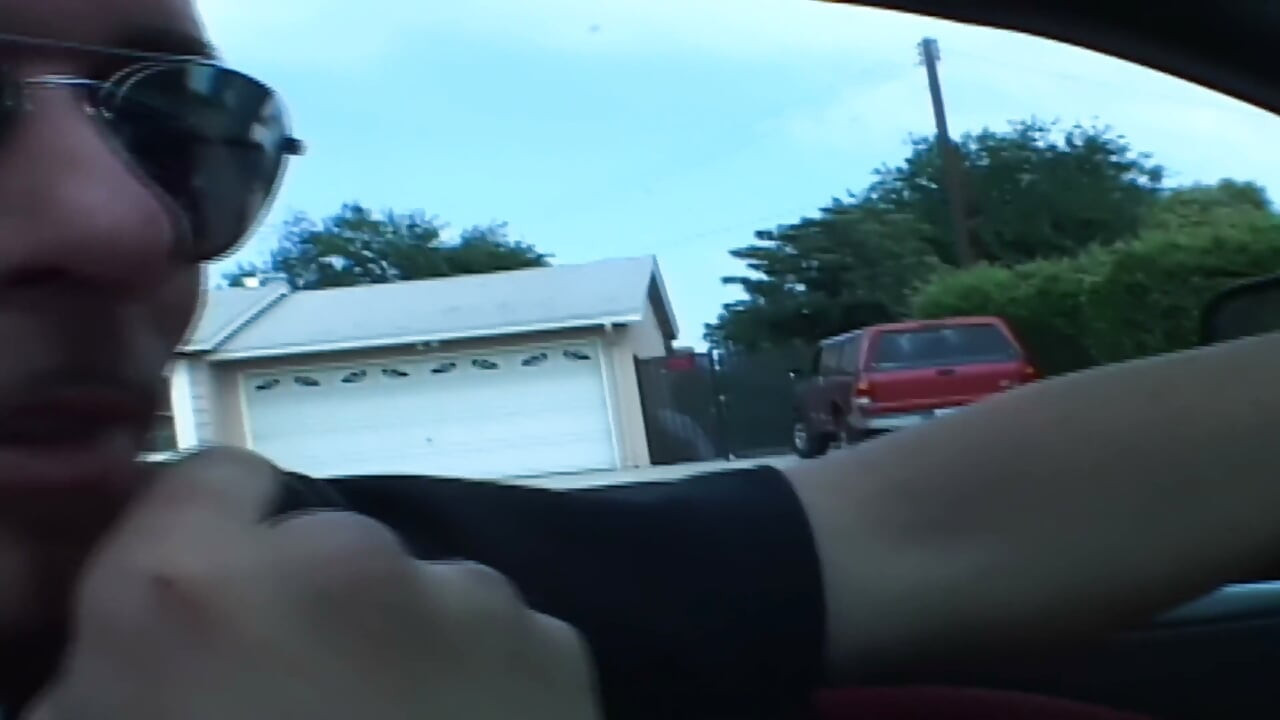 Tanned Blonde Picked up and Fucked on the Orange Couch