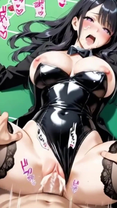 AI hentai dientot kontol besar penuh banyak susu anime panas | Klip 2