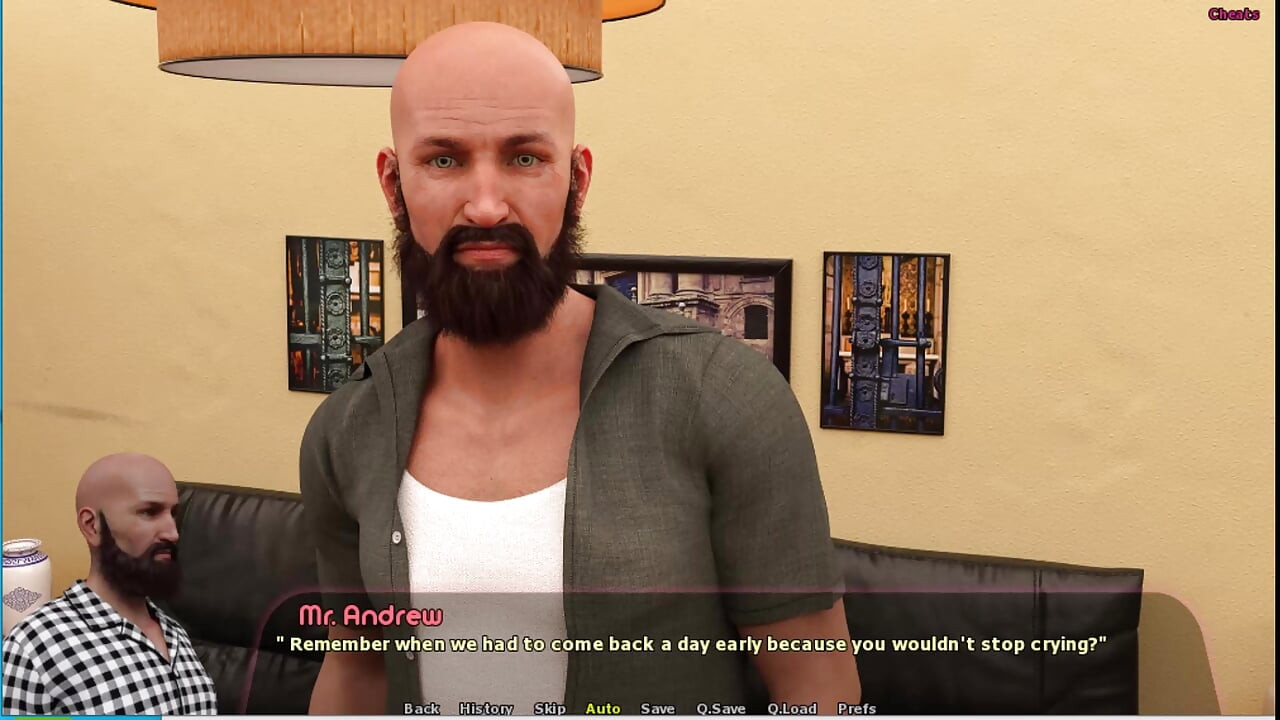 Haley Story #12 - Haley gave Johannes a blowjob. Hayley, Mr Andrew and Johannes went out and Johannes fucked Hayley hard
