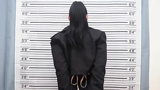 Mila's Courtroom Nightmare: From Handcuffs to Bound and Wrap Gagged Humiliation