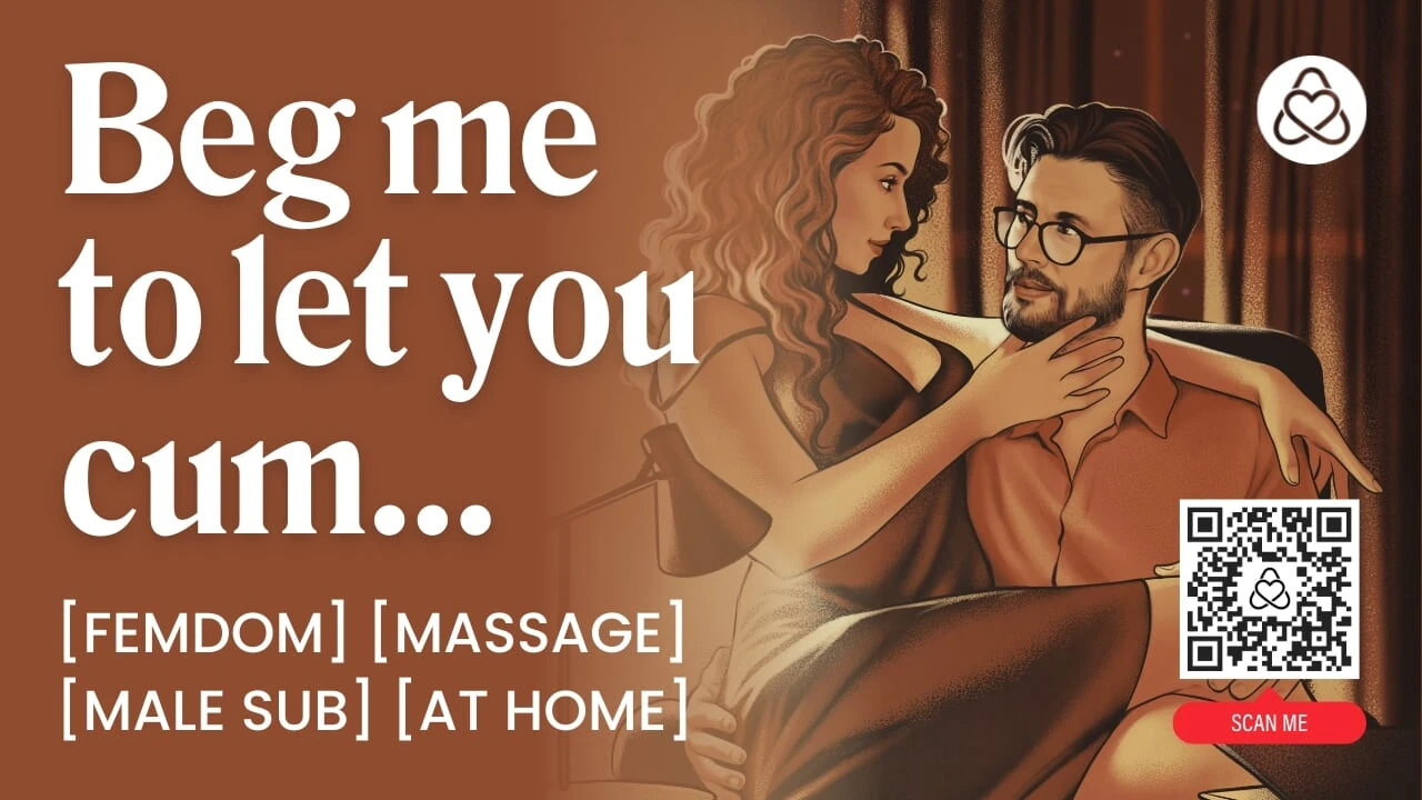 ASMR Audio Porn: Femdom Massage with Your Wife - Handjob, Blowjob & Edging at Home - Erotic Audio Story