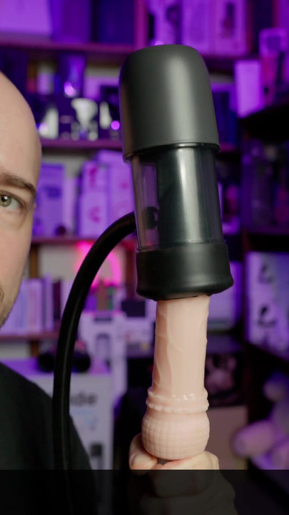 Powerful moment from "VacuGlide milking machine by AutoBlow"