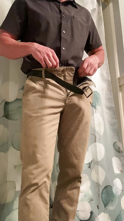 Männliche stripperin