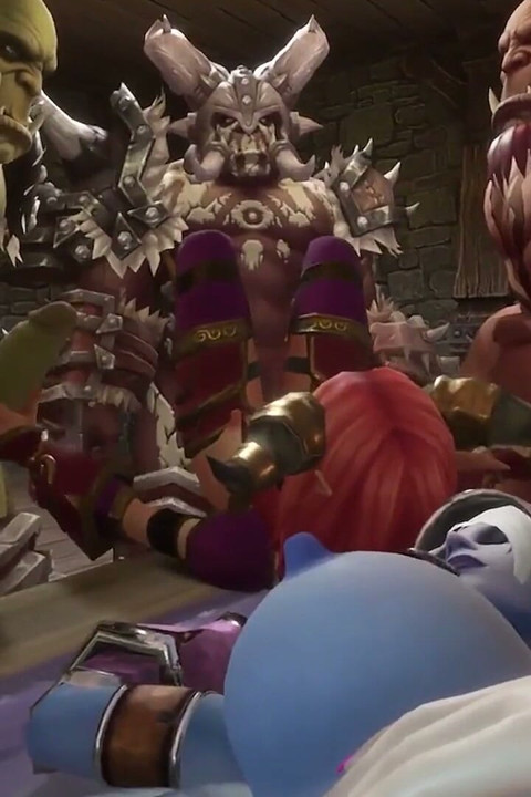 Orc orgy : Warcraft parody