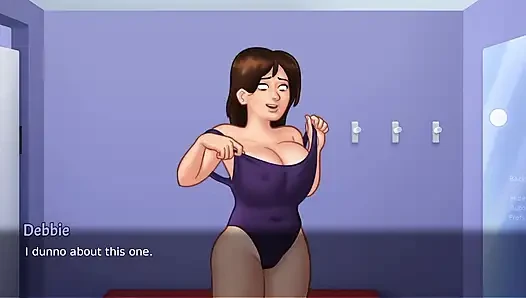 Üvey anne soyunuyor