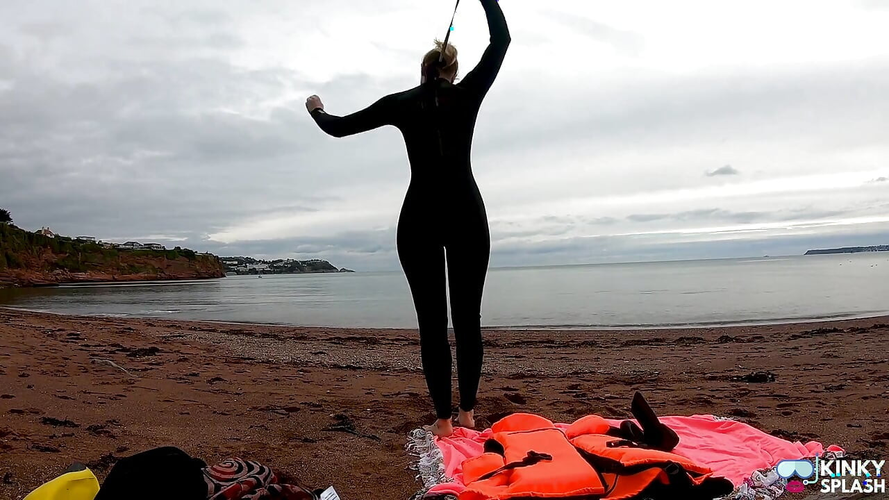 Strapped Tight & Floating Free - Sexy Wetsuit Life Jacket Test