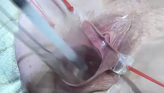 10 Vagina Tersebar Jauh Fucking Dengan Lampu 1000 Watt