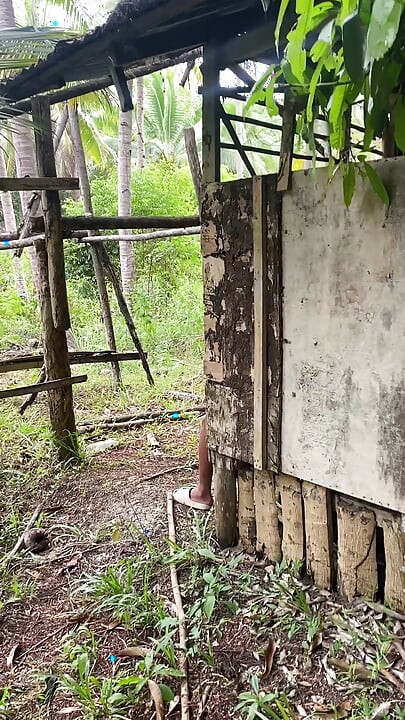 Ao ar livre, Pinoy Twink fode - punheta, boquete profundo e gozada na boca