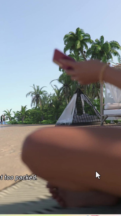 ド・ボーシェリーの階段 38 私はビーチでトップレスで日焼けを楽しんだ