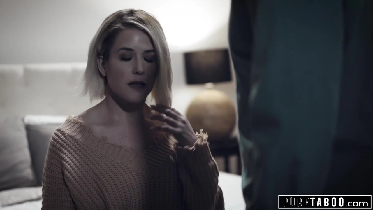 PURE TABOO Stepmom Helped Injured Step Son Pleasure Himself