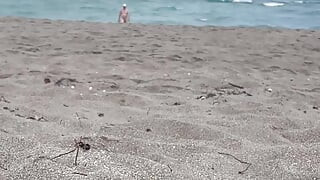 La plaja de nudiști