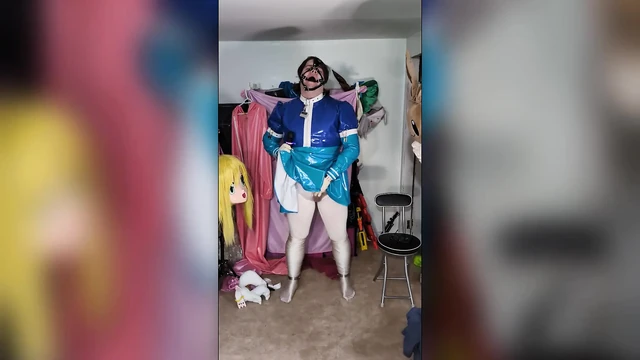Maria Cosplay, Bondage Pics and Time Lock Hands Free Vibrator Orgasm