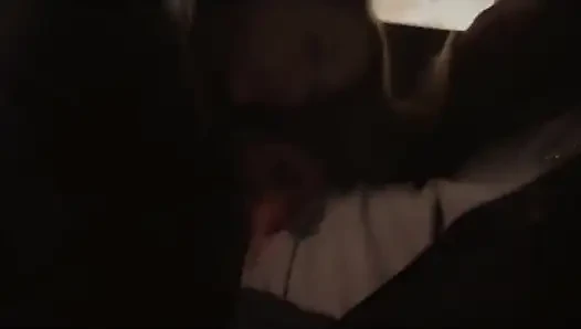 Date Night! Risky Public Blowjob, Almost Caught & Getting a Creampie!