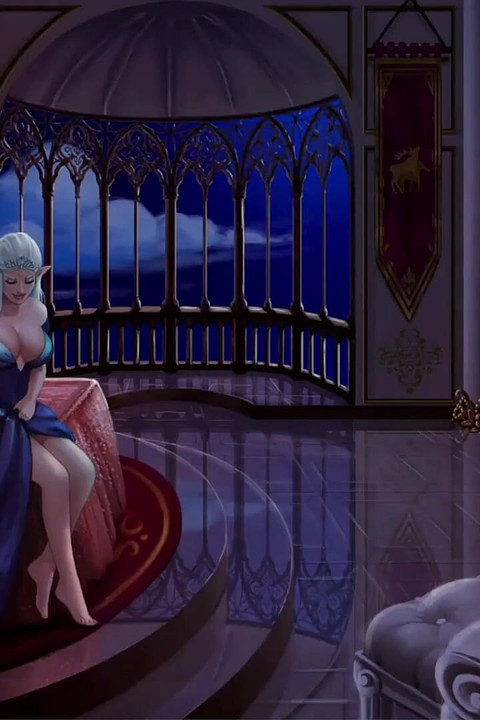 Wal - 14 - Public Deepthroat, Skinny Princess with Huge Boobs Gives Boob Job to Young Man with Monseter 30 Cm Dick