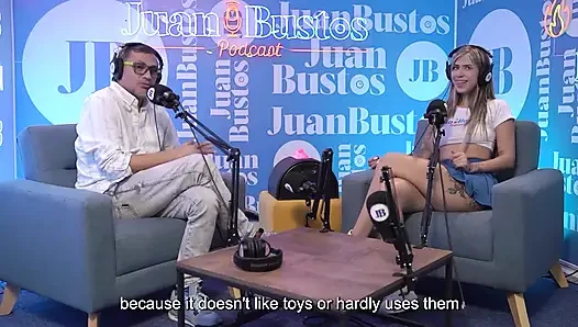 Better Than Her Toys! Mollysmith Squirts All Over the Sybian Machine on Juan Bustos Podcast