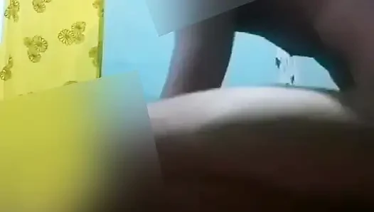 Almost caught, it's better for her husband to wake up