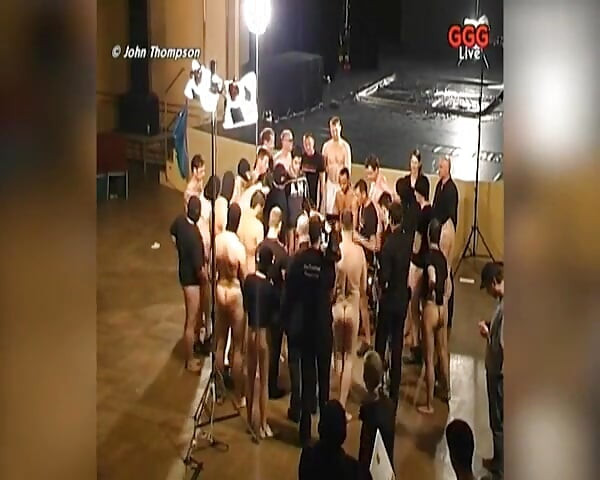 Brunette Slut Gets Gang Banged by Crowd and Takes Multiple Facials
