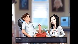 과학 교사와의 모든 섹스 장면 - 쪼이는 보지 - 학생 교사 - 애니메이션 포르노 게임