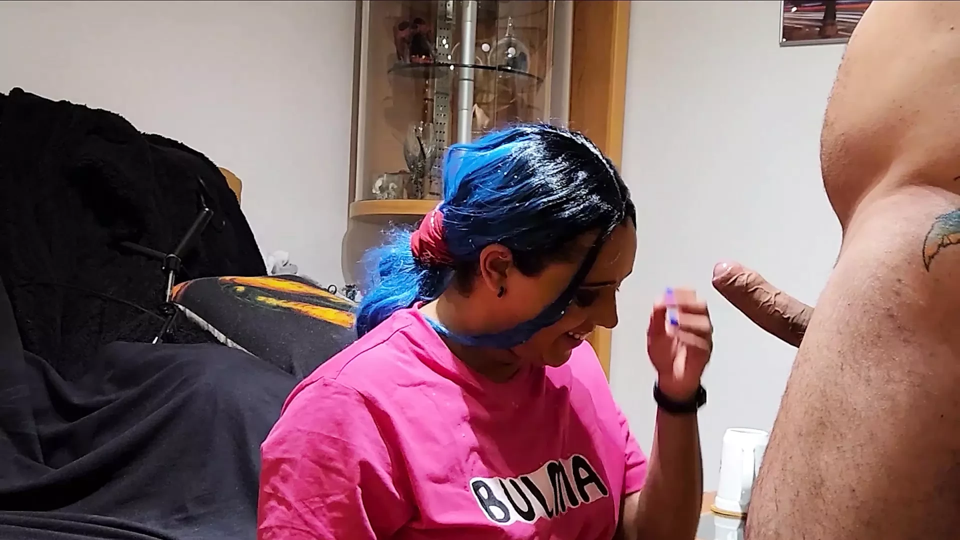 Bulma अश्लील लंड चुसाई कॉस्प्ले ड्रैगन बॉल