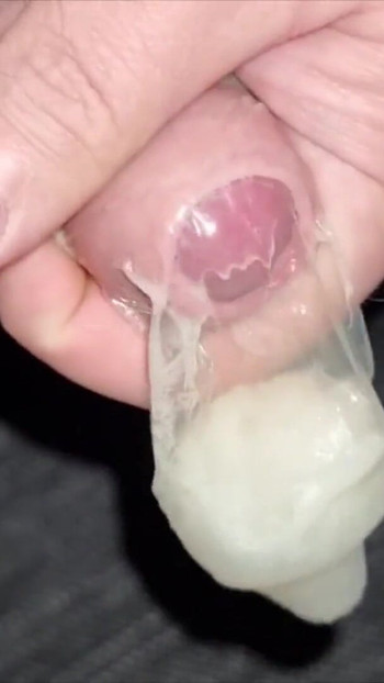 Jaw-dropping moment from "13+ Loads in one Condom for Sabrinas next visit"