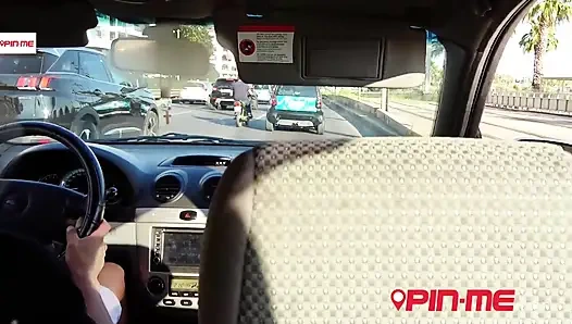 Hot Sex with Greek Fake Tits Beauty