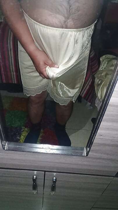 Mischief with my mother-in-law's petticoats