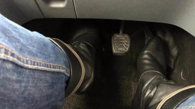 Driving with Boots