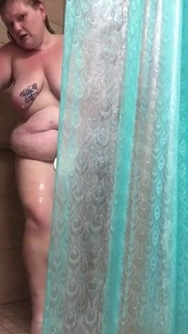 Bbw in the shower
