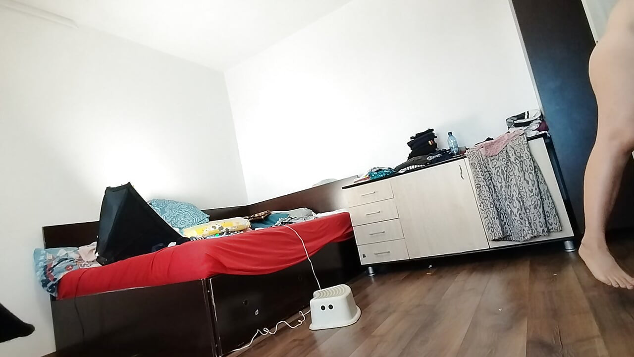 Sexy stepmom waxes her leg hair. Hot amateur couple sensual massage with body oil.