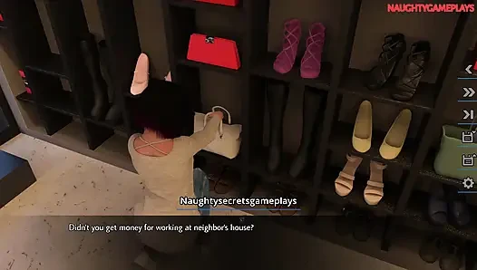 Dreams of Desire (part 07) by Lewdlab - Put Lotion on Stepmom Huge Boobs